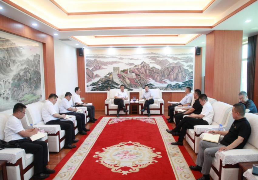 徐海龙袁世君会见水发集团党委书记、董事长刘志国一行