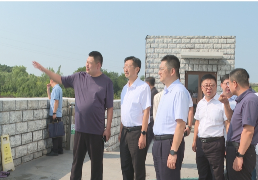 营口市人大常委会执法检查组来我市检查《营口市地热水资源管理条例》宣传贯彻实施工作
